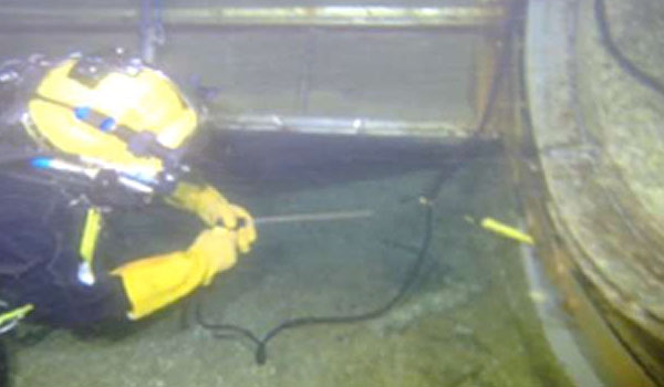 Reparación de tamices en curso (soldadura, corte y sustitución de piezas) instalaciones metálicas