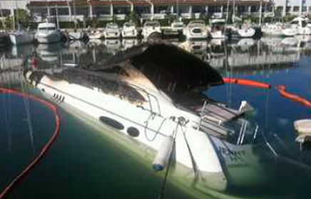 Rescate de embarcaciones en el mar